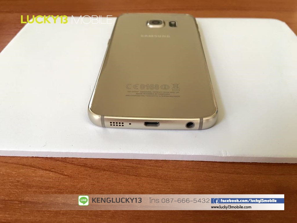 ขาย samsung galaxy s6 edge gold