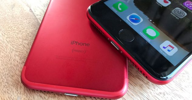 ขาย iphone 7 สีแดง