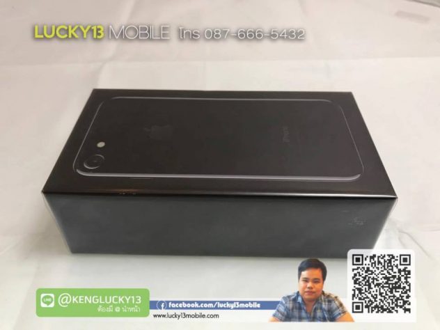 รับซื้อ IPHONE7 128GB JETBLACK เครื่องศูนย์ไทย TH มือ 1