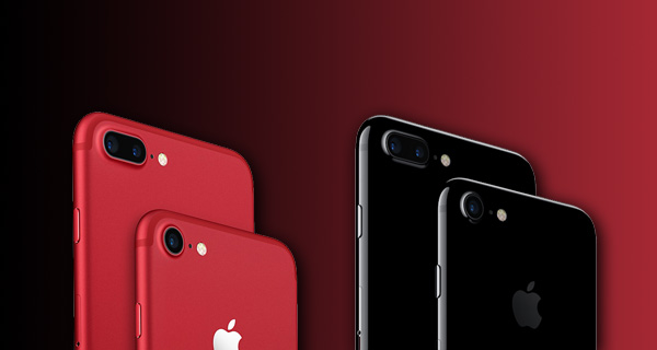 รับซื้อ iphone 7 plus สีแดง