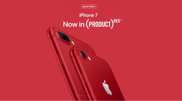 รับซื้อ iphone 7 สีแดง