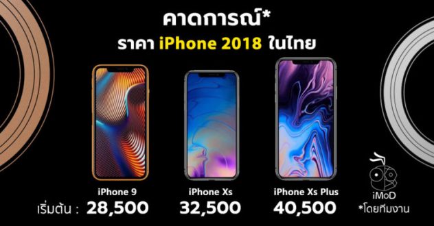 ราคา iPhone Xs