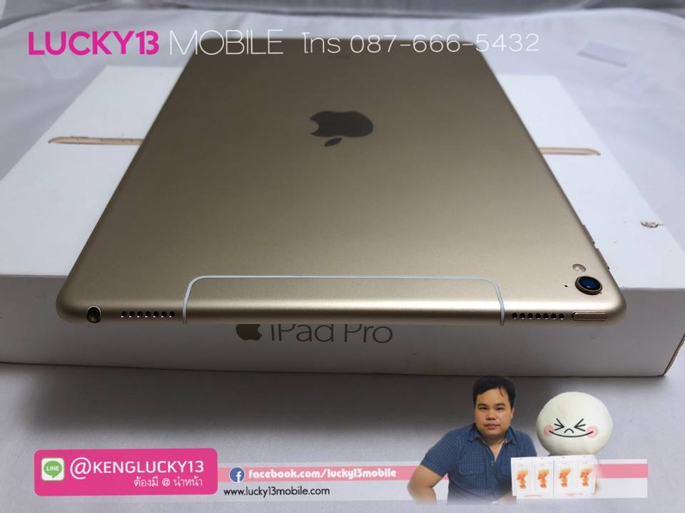 iPad PRO 9.7 32GB CELLULAR GOLD TH สภาพงาม 2019