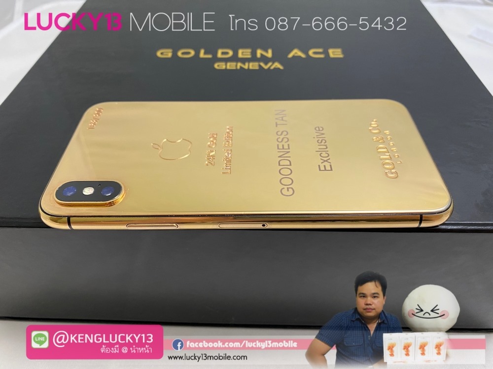 IPHONE X 24K GOLD LIMITED
