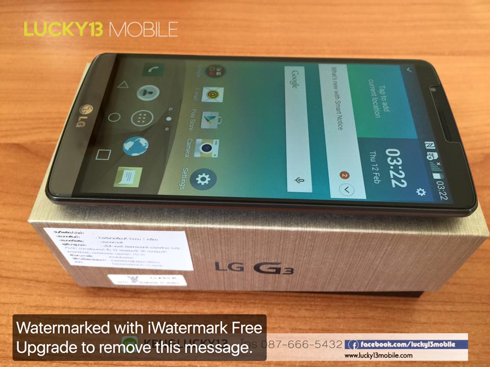 ขาย มือถือ LG G3 มือสอง