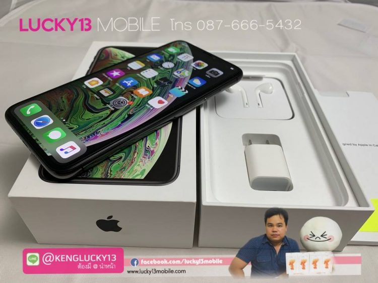 XSMAX 64GB SPACEGRAY อายุแค่อาทิตย์เดียว