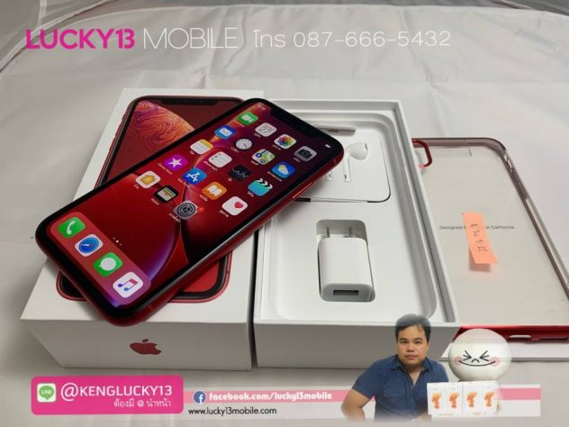 iPhone XR 64GB RED PRODUCT TH สภาพงามสุด