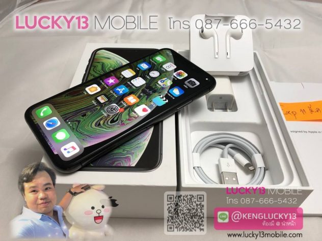 XS 64GB SPACEGRAY TH สภาพมือ 1 อายุเดือนเดียว