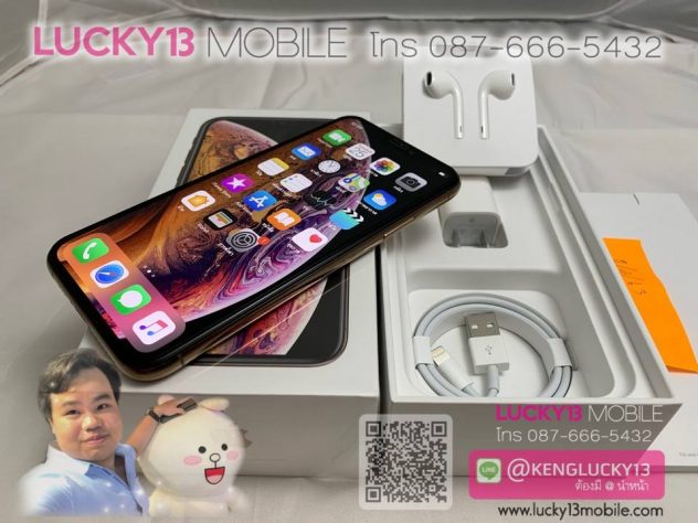 iPhone XS 64GB GOLD TH อายุไม่ถึงเดือน สภาพมือ 1