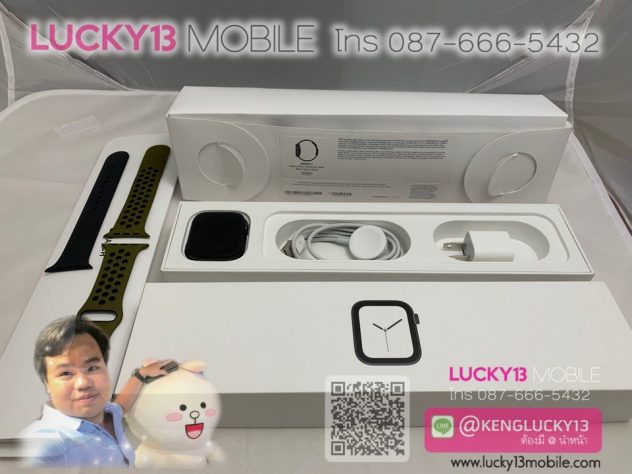 Apple WATCH4 44MM BLACK สภาพงามๆยกกล่อง