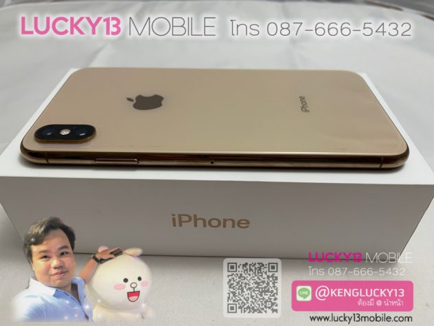 iPhone MAX 256GB GOLD TH สภาพงามๆ 99