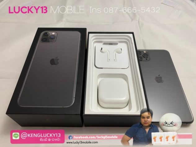 iPhone-11PROMAX-64GB-SPACEGRAY-ZA-A-2SIM-สภาพงามสุด