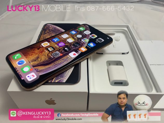 iPhone-XS-MAX-64GB-GOLD-ศูนย์ไทย-TH-สภาพนางฟ้า