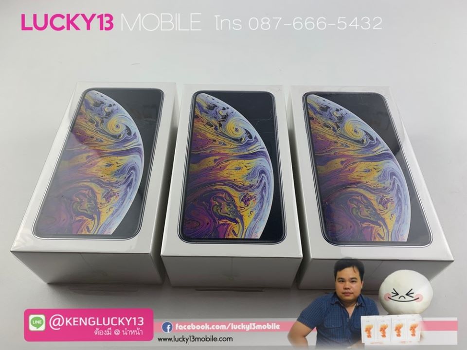 iPhone-XSMAX-64GB-SILVER-HK-2SIM-มือ-1