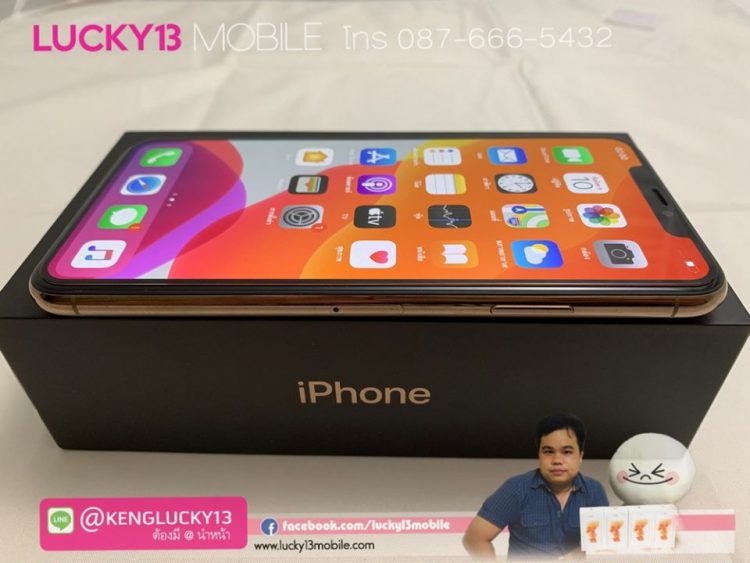 11PROMAX 256GB GOLD ศูนย์ไทย TH มือ 2 สภาพนางฟ้า